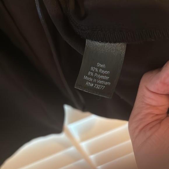 Draped Open Front Jacket - Picture 7 of 8